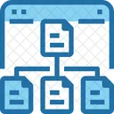 File Sharing Structure Icon