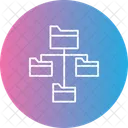 File System Folder Tree Folders Icon