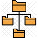 File System Folder Tree Folders Icon