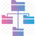 File System Folder Tree Folders Icon