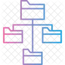 File System Folder Tree Folders Icon