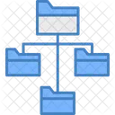 File System Folder Tree Folders Icon