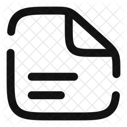 File Text  Icon