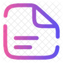 File Text  Icon