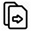 File Transfer Document Icon