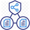 File Transfer File Sharing Icon