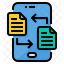 File Transfer Smartphone Files Icon