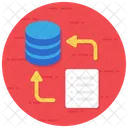 File Transfer Data Transfer File Sending Icon
