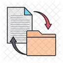 Filesharing Transfer Folder Icon