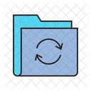 File Transfer Loading Swap Icon
