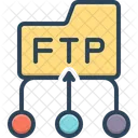 Ftp Protocol Communication Icon