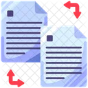 File Transfer Paper Page Icon