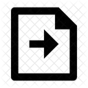 File Send File Transfer Icon