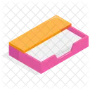 File Tray Card Holder Business Icon