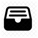 File Tray Full Icon