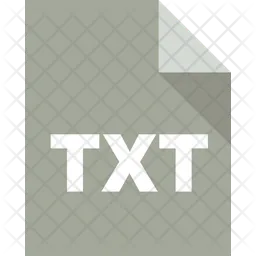 File-txt  Icon