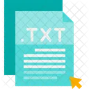 File Txt  Icône