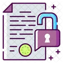 File Unlock  Icon