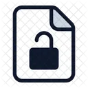 File Unlock  Icon
