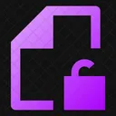 File Unlocked Unlocked File File Icon