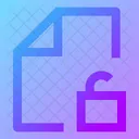 File Unlocked Unlocked File File Icon