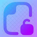 File Unlocked Unlocked File File Icon