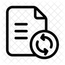File Update File Refresh File Icon