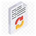 File Update File Reload File Refresh Icon
