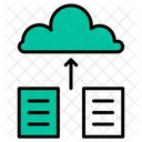 Cloud Upload File  Icon