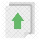File Upload Arrow Computing Icon