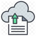 Upload Uploading Document Icon