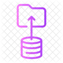 File Upload Upload Database Icon