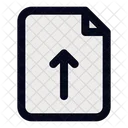 File Upload Publish Upload File Icon