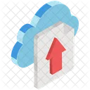 Cloud File File Uploading Data Uploading Icon