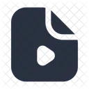 File Video  Icon
