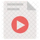 Codificatore Video File Video File Mp 4 Icon