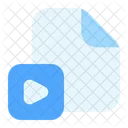 File Video Clip  Icon