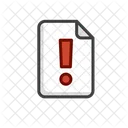 File Warning Icon