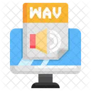 File Wav  Icon