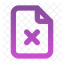 File X Icon