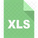 File Xls File Folder Icon