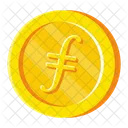 Filecoin Gold Coin  Icon