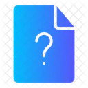 Files Question Sheet Folders Icon
