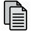Copy File Document Icon