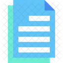 Files Page Paper Icon