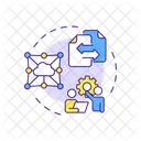Files and content sharing  Icon