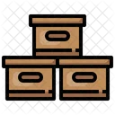 Files Boxes  Icon