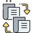 Files Exchange Documents Exchange Share Files Icon