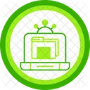 Files Exchange Remote Working File Sharing Icon