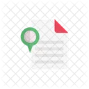 Document Files Map Icon